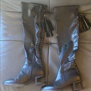 Jeffrey Campbell Lucla-mh Cutout Tall Boot